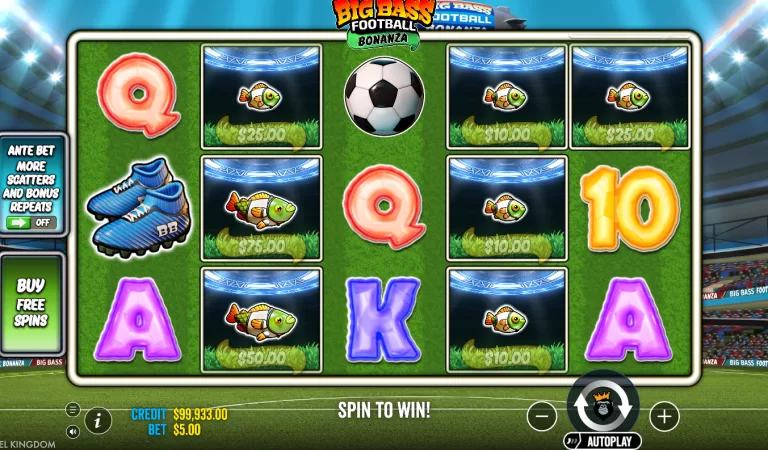 Big Bass Football Bonanza recenze