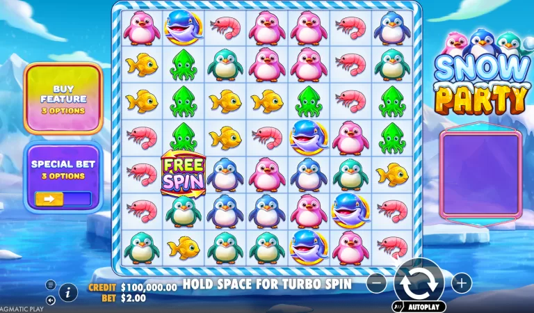 Snow Party – recenze zimního slotu na MostBet