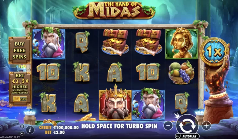 The Hand of Midas – recenze slotu na MostBet